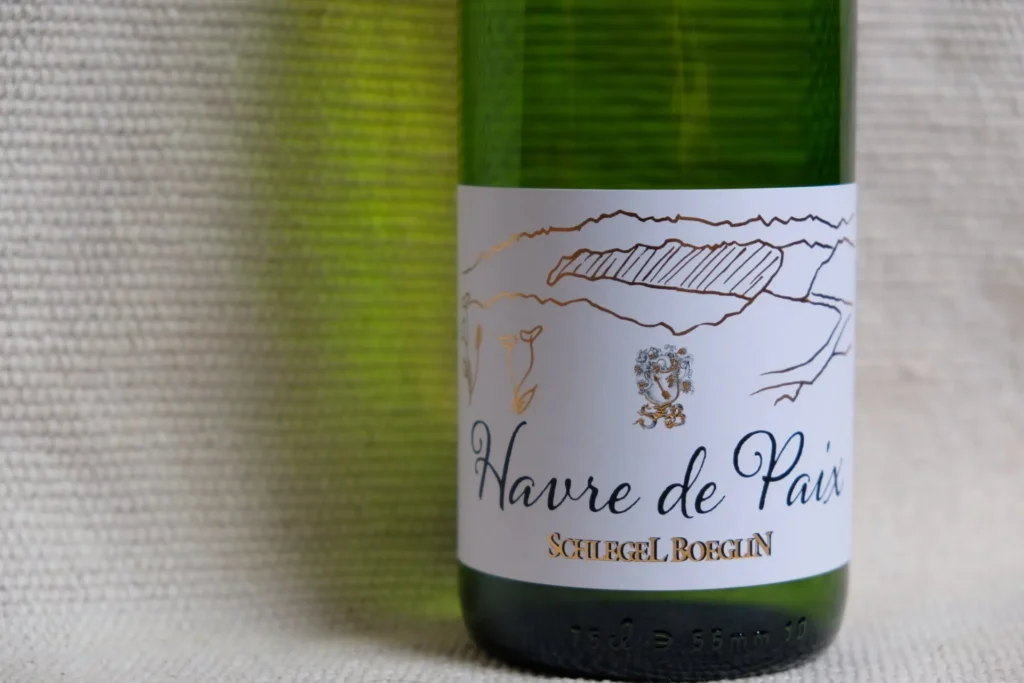 Étiquette de la cuvée Havre de Paix